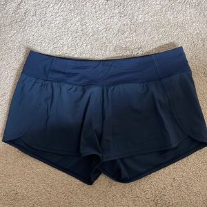 Lululemon Navy Speed- Up Short 4”